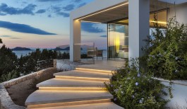 Luxury Villa Antalis in Sardinia for Rent | Sunset on Terrace