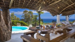 Luxury Villa Iris in Sardinia for Rent | Villa with Pool and Seaview - Terrace and Pool