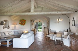 Luxury Villa Lazulite in Sardinia for Rent | Villa with Private Pool and Seaview - Living Room