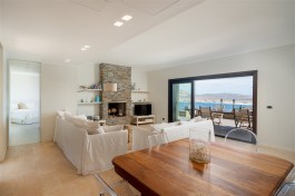 Luxury Villa Linayre in Sardinia for Rent | Villa with Pool and Seaview - Living Room
