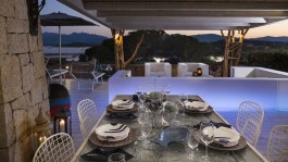 Luxury Villa Morisca in Sardinia for Rent | Villa with Pool and Seaview - Dinner on Terrace
