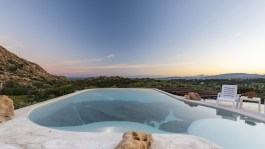 Villa Sa Tanchitta | Swim Pool | Sunset | Mountain
