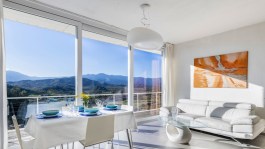 Villa Sa Tanchitta | Table | Pinting | Sofa | Mountain | Terrace