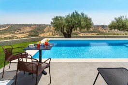 Luxury Villa Colle Verde in Sicily for Rent | Villa with Private Pool - View from Pool