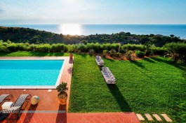 Luxury Villa Estella in Sicily for Rent | Villa with Pool and Seaview - View from Terrace