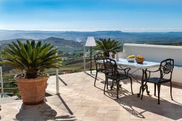 Luxury Villa Tangi in Sicily for Rent | Villa with Private Pool - View from Terrace