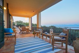 Villa Zingaro in Sicily for Rent | Terrace with sea view