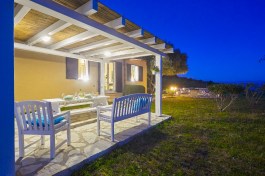 Villa Sirena in Sicily for Rent | Terrace with table and chairs