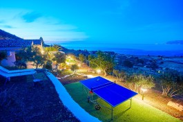 Villa Brezza Marina in Sicily for Rent | Evening at the villa