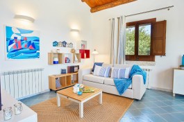 Villa Brezza Marina in Sicily for Rent | Living room