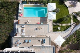Luxury Grand Tour Villa in Sicily for Rent | Villa with Private Pool and Seaview - From Above