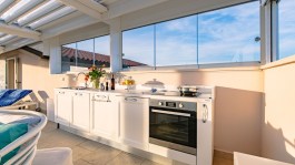 Luxury Villa La Perla Tra Gli Ulivi in Tuscany for Rent | Villa with private pool - kitchen