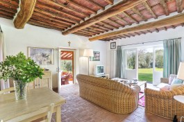 Villa Le Pergole in Tuscany for Rent | VIlla with Private Pool  - Living Space