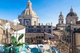 Penthouse Duomo in Sicily for Rent | Roof Apartment in Historic Centre of Catania