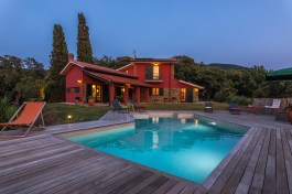 Luxury Poggio Maremonti in Tuscany for Rent - sunset