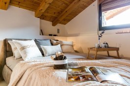 Luxury Villa Stone House Ziano in Italy for Rent | Bedroom