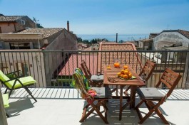 Taormina Suite in Sicily for Rent | Roof Apartment with Stunning Seaview - View from Terrace