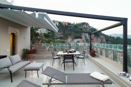 Torre Isola Bella in Sicily for Rent | Roof Terrace 