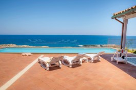 Villa Ala in Sicily for Rent | Seafront Villa with Private Pool - The View from Pool