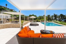 Luxury Villa Anna for Rent | Sicily | Syracuse | Villa with Pool and Seaview - Terrace at Pool