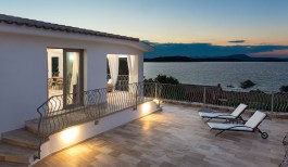 Luxury Villa Astrea Alba in Sardinia for Rent | Villa with Pool and Seaview - Sunset on Terrace