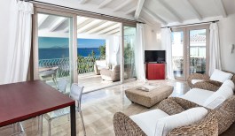 Luxury Villa Astrea Alba in Sardinia for Rent | Villa with Pool and Seaview - Living Room