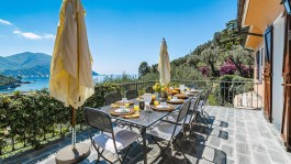 Luxury Villa Baia Blu in Liguria for Rent | View from terrace