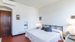 Luxury Villa Baia Blu in Liguria for Rent | Bedroom with matrimonial bed
