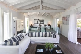 Luxury Villa Bianca in Sardinia for Rent | Living room with sofa