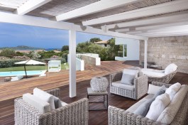 Luxury Villa Bianca in Sardinia for Rent | View from the terrace