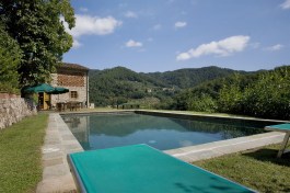 Villa Bottino in Tuscany for Rent | Villa with Private Pool - View from Pool