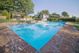 Villa Broccolo in Tuscany for Rent | Villa with Private Pool - View from Pool