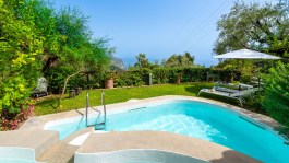 Luxury Villa Casarossa in Amalfi for Rent | Villa with the roof terrace and pool