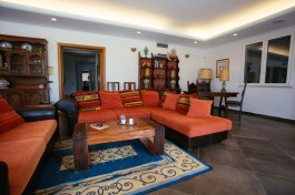 Villa Castiglione in Sicily for Rent | Beachvilla with Pool - Living Space