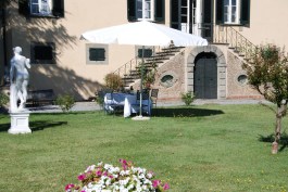 Villa Fubbiano in Tuscany for Rent | Villa with Private Pool - View from Garden