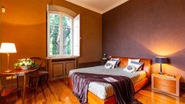 Luxury Villa Gioiello in Liguria for Rent | Bedroom with matrimonial bed