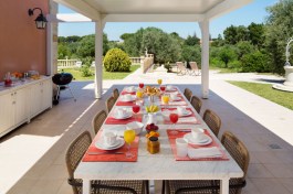 Luxury Villa Gira Sole in Sicily for Rent | Villa with Pool near the Beach - Breakfast on Terrace