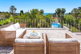 Villa La Belle in Sicily for Rent | Villa with Pool and Seaview - Terrace with Seaview