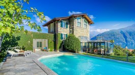 Luxury Villa La Dolce in Santa Maria Rezzonico for Rent | Villa with private pool