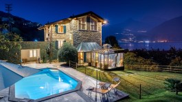 Luxury Villa La Dolce in Santa Maria Rezzonico for Rent | Villa by night