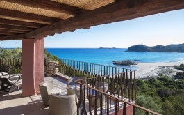 Luxury Villa Mannus in Sardinia for Rent | Villa with terrace and sea view