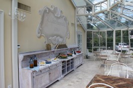 Apartment in Villa Mazzanta in Tuscany for Rent | Breakfast Area in Resort