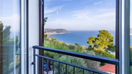Luxury Villa Nel Blu in Liguria for Rent | View from the window