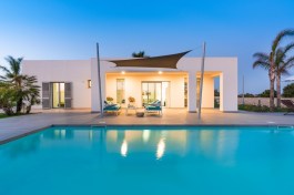 Villa Nica in Sicily for Rent | Villa with Pool Near the Sea - Sunset at Pool