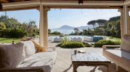 Luxury Villa Padulella on Elba for Rent | Villa with pool and access to the beach - the view