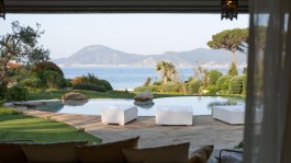 Luxury Villa Padulella on Elba for Rent | Villa with pool and access to the beach - the view