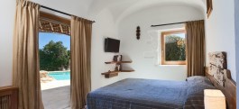 Luxury Villa Terra in Sardinia for Rent | Bedroom and Pool
