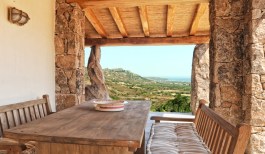 Luxury Villa Tramula in Sardinia for Rent | Villa with Seaview - View from Terrace