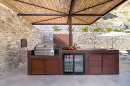 Villa Zagara Bianca in Sicily for Rent | Taormina | Villa with Private Pool - Outside Kitchen