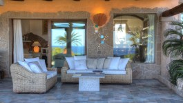 Luxury Villa Astra in Sardinia for Rent | Villa with pool and sea view - terrace
